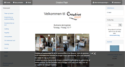Desktop Screenshot of creativ-papir.dk